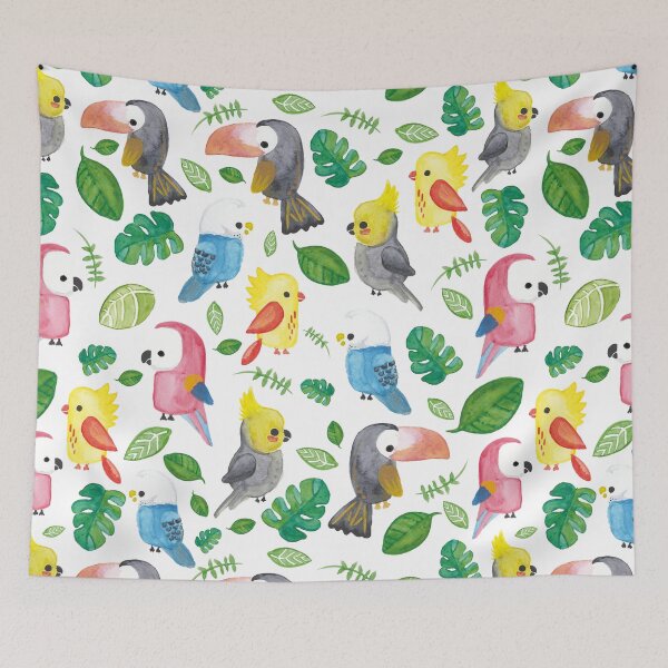 Item preview, Wild Parrots designed and sold by LittleCristina.