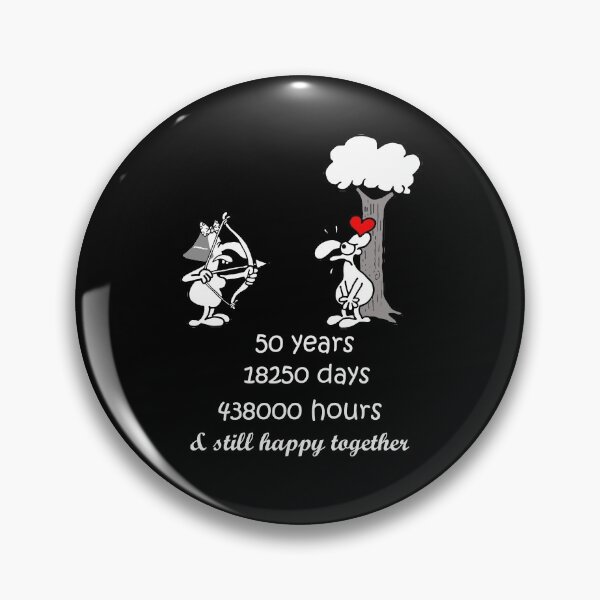 Item preview, 50th Wedding Anniversary Parents Funny Gift For Husband Wife 50 Years Together 50th Year Of Marriage Humorous Couple Matching designed and sold by FunnySunny T-Shirts.