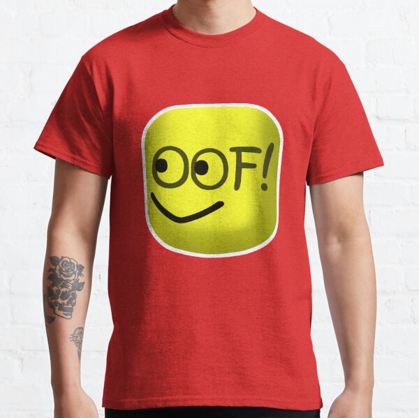 Oof T Shirts Redbubble - roblox oof tank tops redbubble