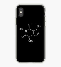 Caffeine chemical compound structure iPhone Case