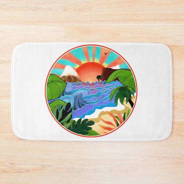 Item preview, Sunset beach | Tropicália designed and sold by AliensRich.