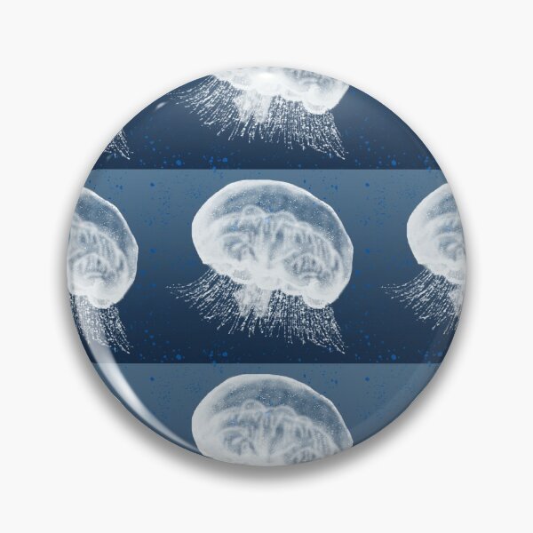 Item preview, adorable moon jellyfish  designed and sold by wowindie.