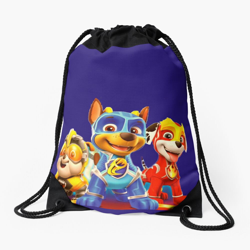 Paw Patrol Mighty Pups Drawstring Bag