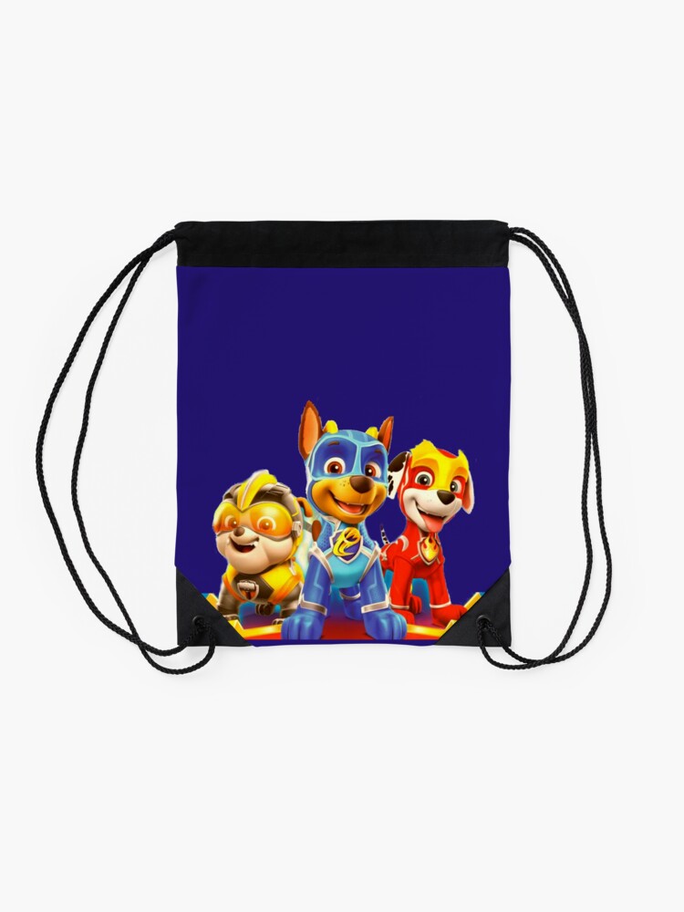 Alternate view of Paw Patrol Mighty Pups Drawstring Bag