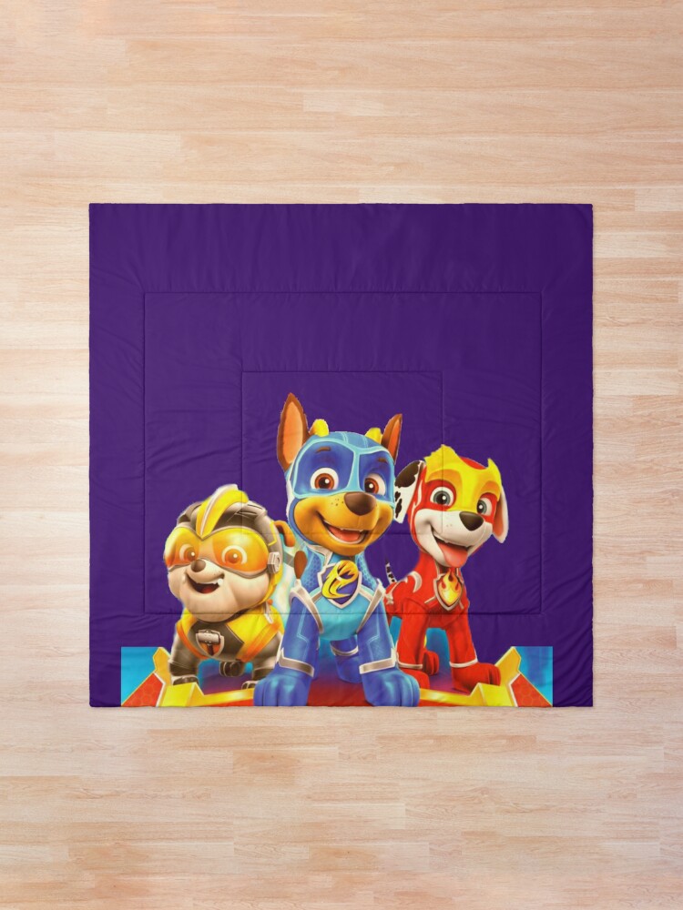 Alternate view of Paw Patrol Mighty Pups Comforter