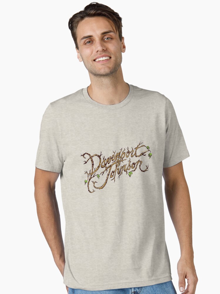 Thumbnail 1 of 7, Essential T-Shirt, Davenport Johnson Vine LOGO T-Shirt designed and sold by Dave-id.