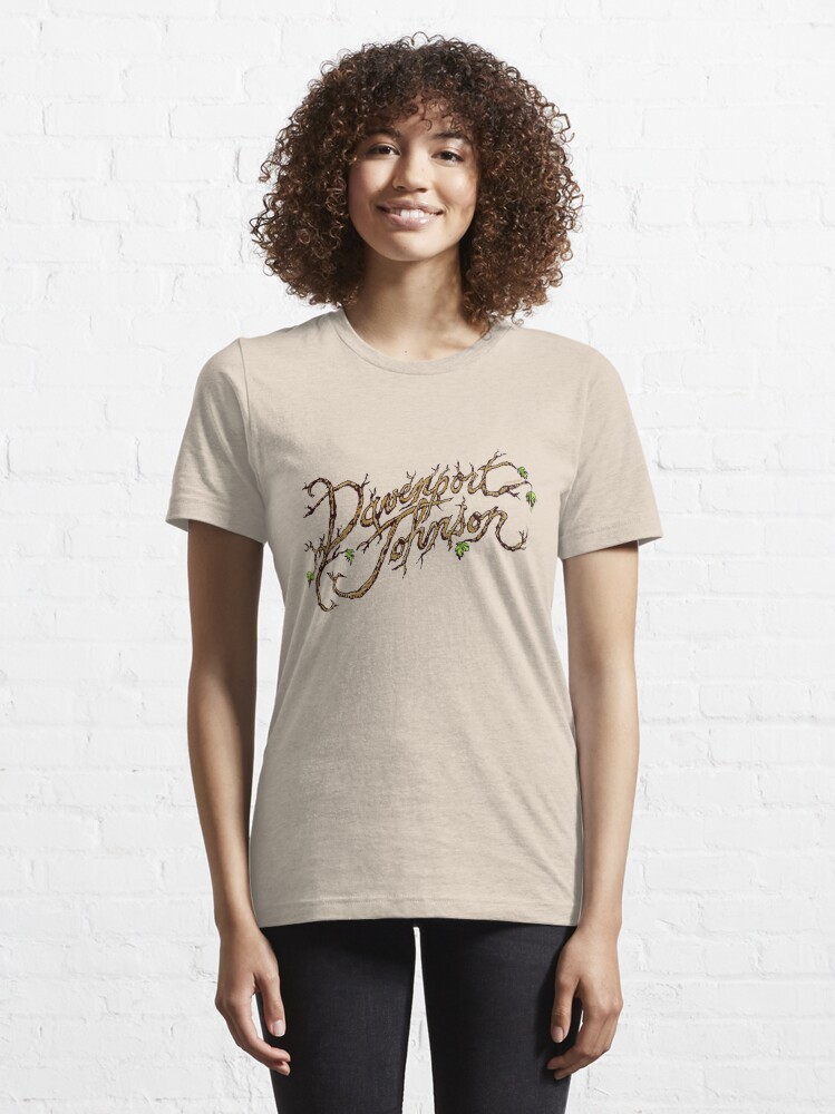 Alternate view of Davenport Johnson Vine LOGO T-Shirt Essential T-Shirt