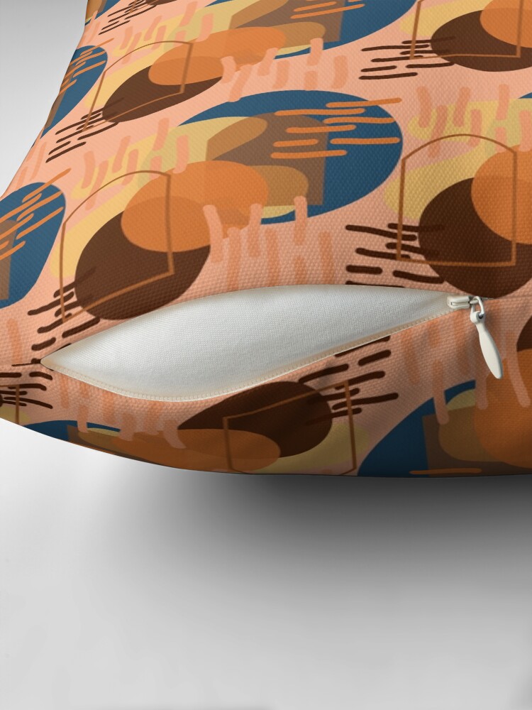 Thumbnail 2 of 4, Pillow, Transparent Geometrics designed and sold by amberkstudios.