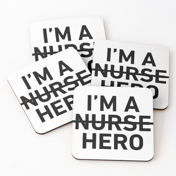 Item preview, I'm a Nurse Hero designed and sold by razvigod.