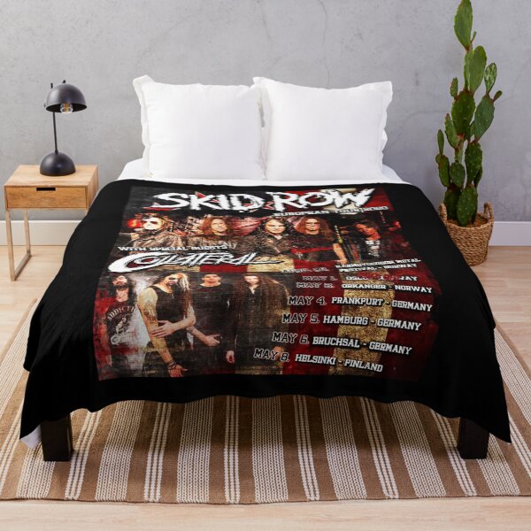 Item preview, EOROPEAN TOUR POPULAR SKID ROW POSTER designed and sold by jreid364.