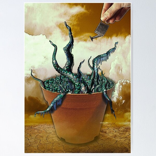 Item preview, Watering the Flowers of Horror designed and sold by Abie Davis.