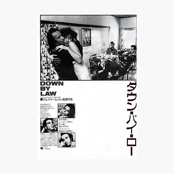 Down By Law (1986) Japanese Movie Poster Photographic Print