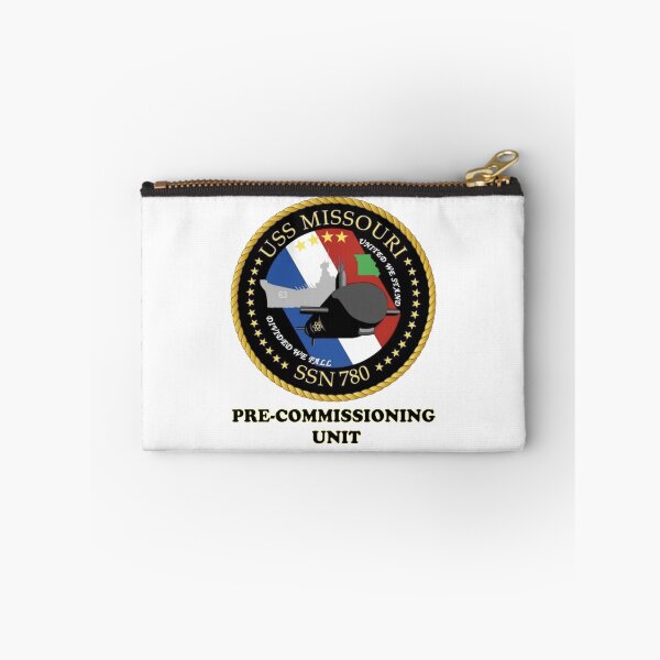 Item preview, SSN-780 USS Missouri Pre-commissioning Unit Crest designed and sold by Nikki SpaceStuffPlus.