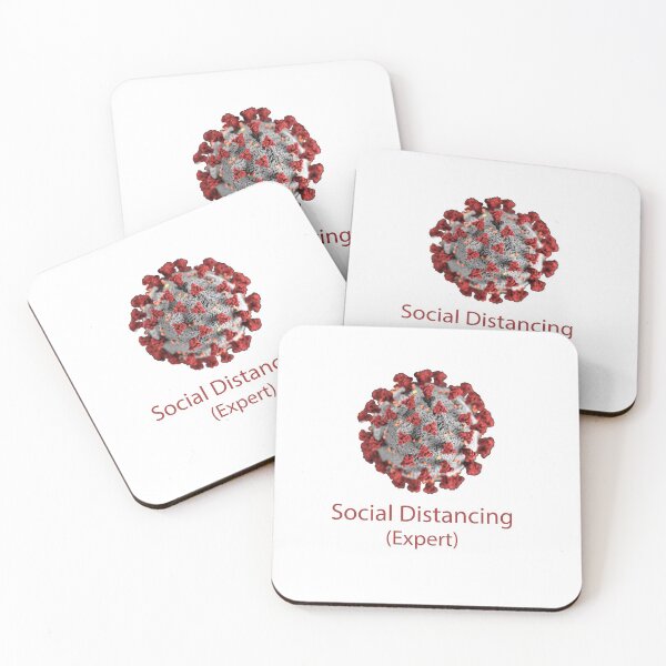 Item preview, social distancing quarantine designed and sold by Birdtheman12345.