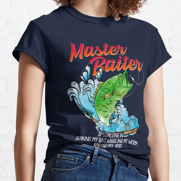 Funny Fishing Master Baiter T-shirt - Olashirt