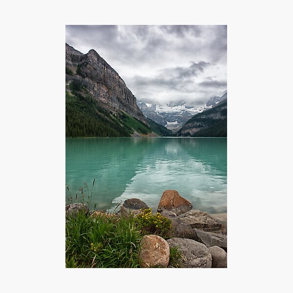 Item preview, The Calm Shores of Lake Louise designed and sold by Kristin Repsher.