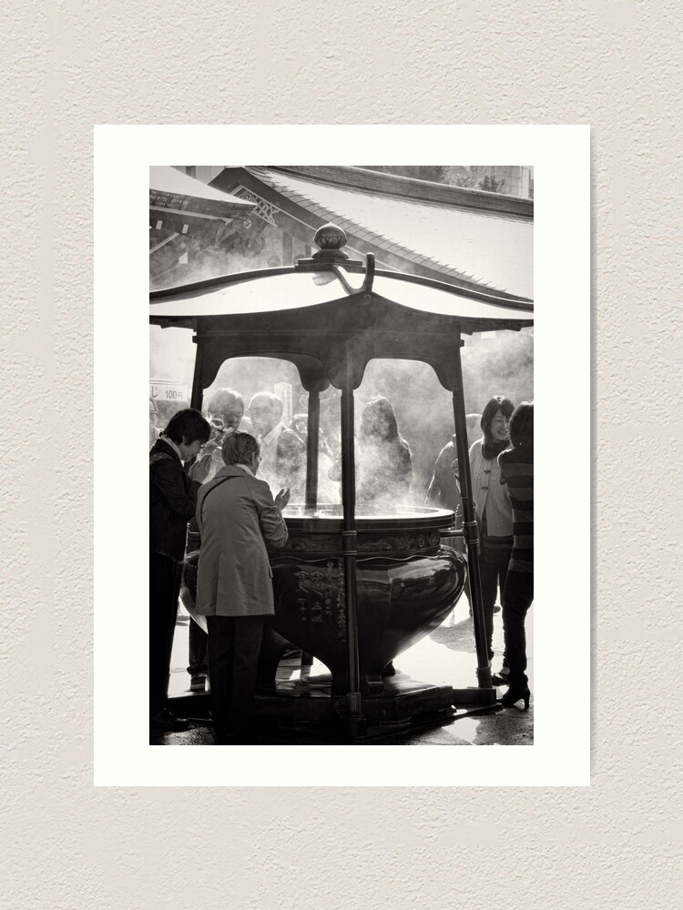 Alternate view of Healed by smoke - Japan Art Print