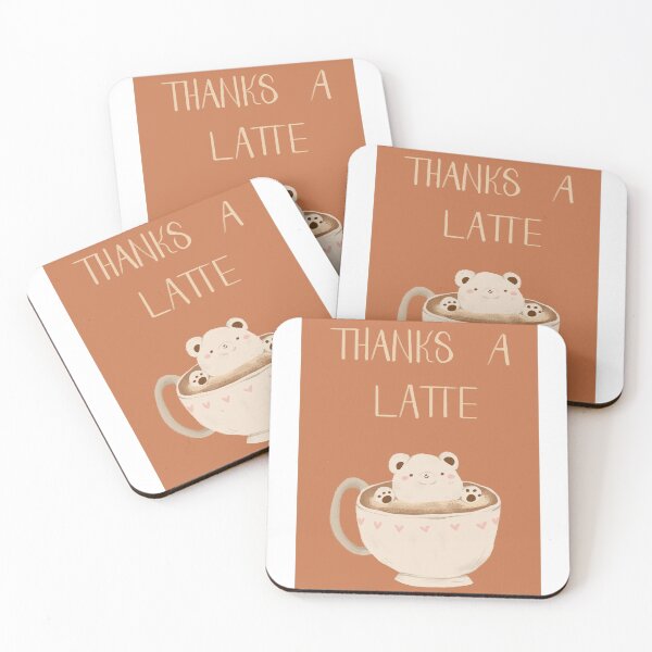 Item preview, thanks a latte designed and sold by SailorBiscuit.