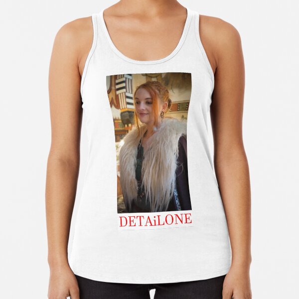 Potrait made by Blunder for Detailone. Racerback Tank Top