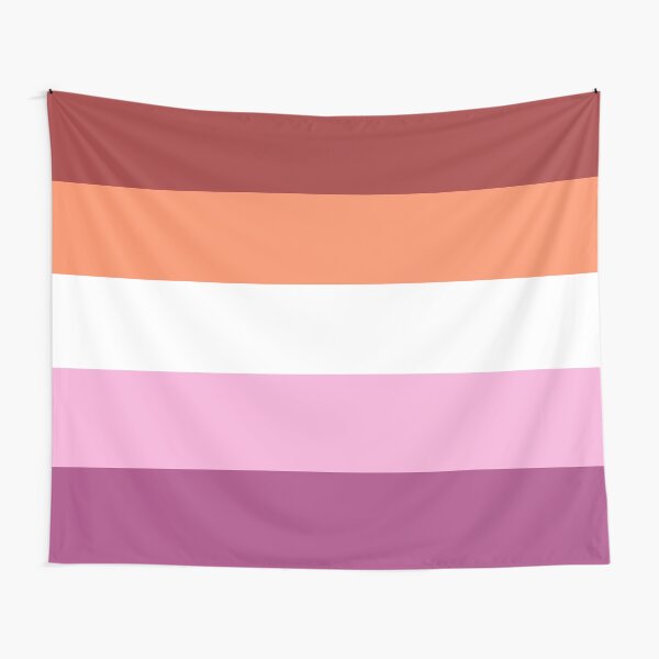 Pastel Lesbian Community Pride Flag Tapestry For Sale By Fuinur