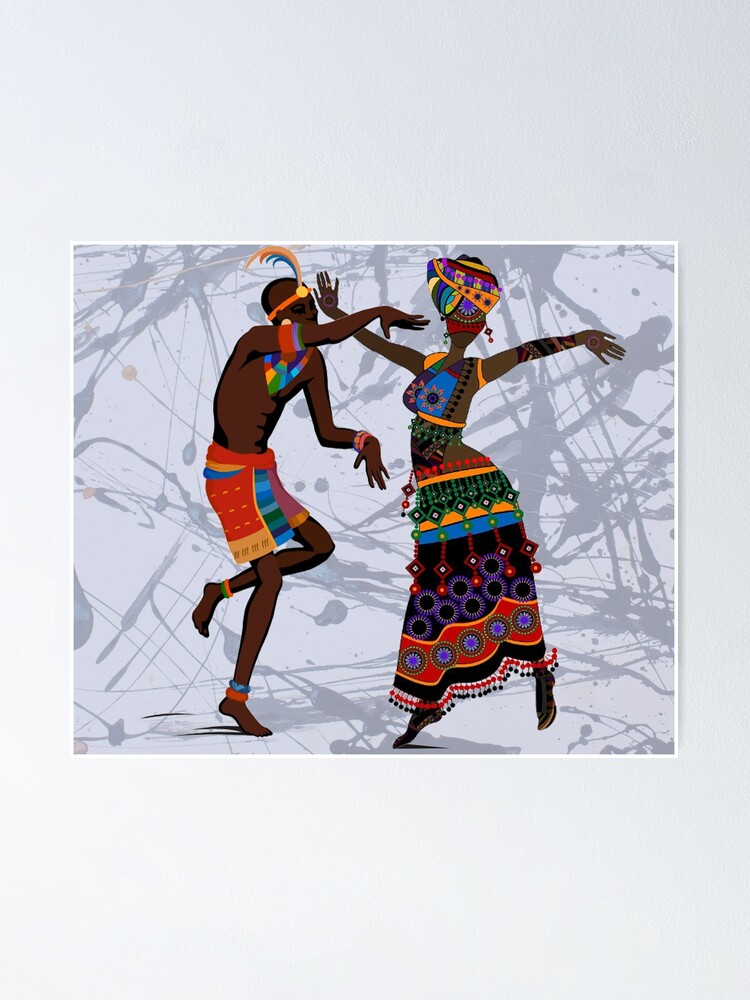 Tribal dance Cut Out Stock Images & Pictures - Alamy