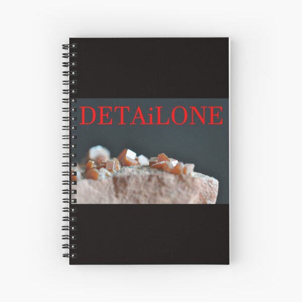 Detailone sticker Spiral Notebook
