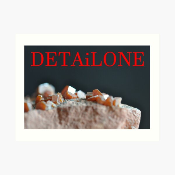 Detailone sticker Art Print