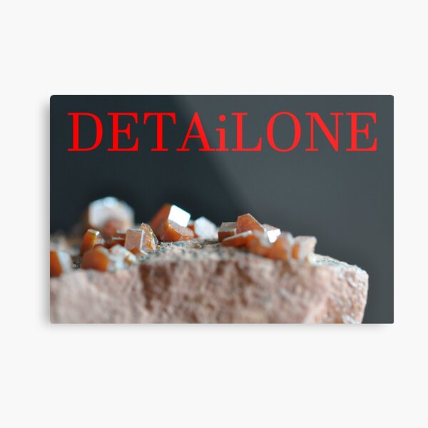 Detailone sticker Metal Print