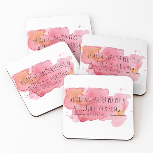Item preview, We Are An Easter People! JPII designed and sold by CarolineTherese.
