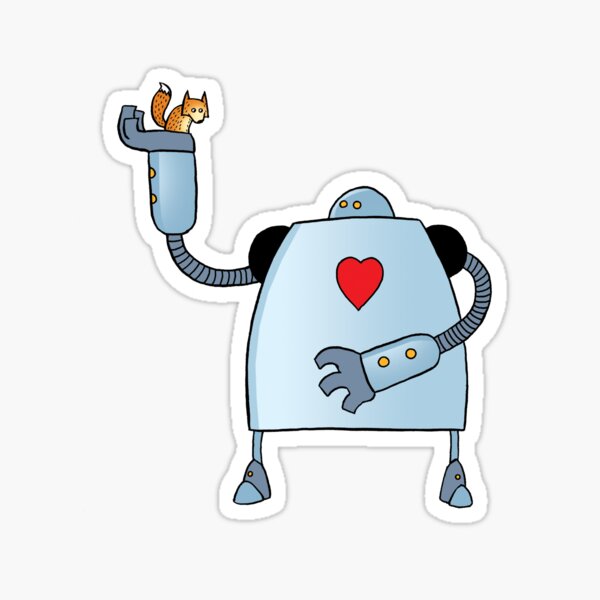 Item preview, Robot and Fox designed and sold by PaulDuffy.