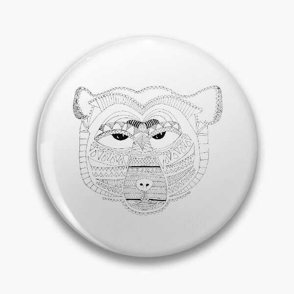 Item preview, Stylized Bear Head designed and sold by designcardinal.