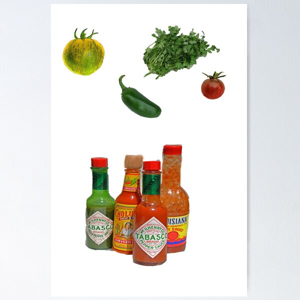 Item preview, salsa picante y verduras designed and sold by Gale Distler.