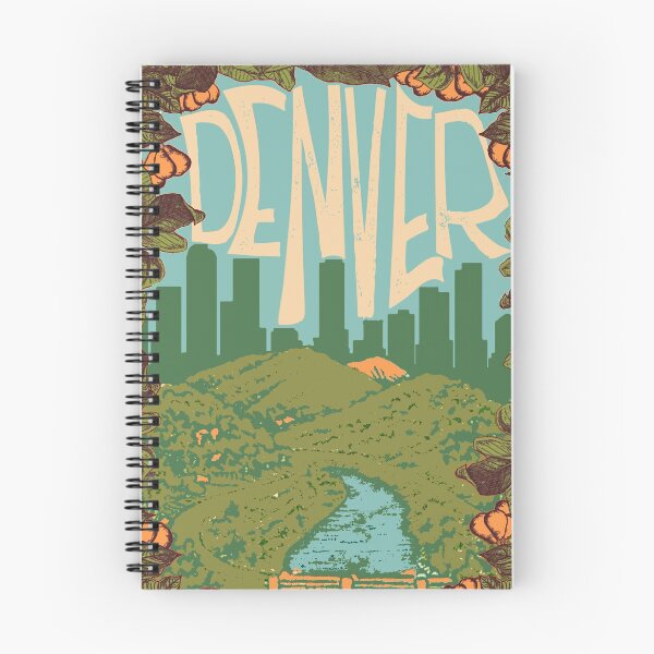 Item preview, Denver Skyline Art designed and sold by Decal Mania.