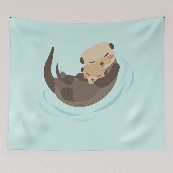 Item preview, Mother Love - Otters designed and sold by TossedSweetCorn.