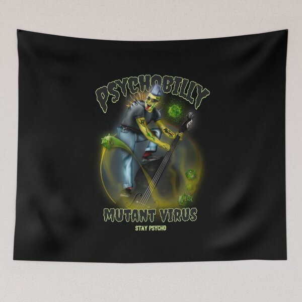 Item preview, Psychobilly Mutant Virus designed and sold by vintageparkie.