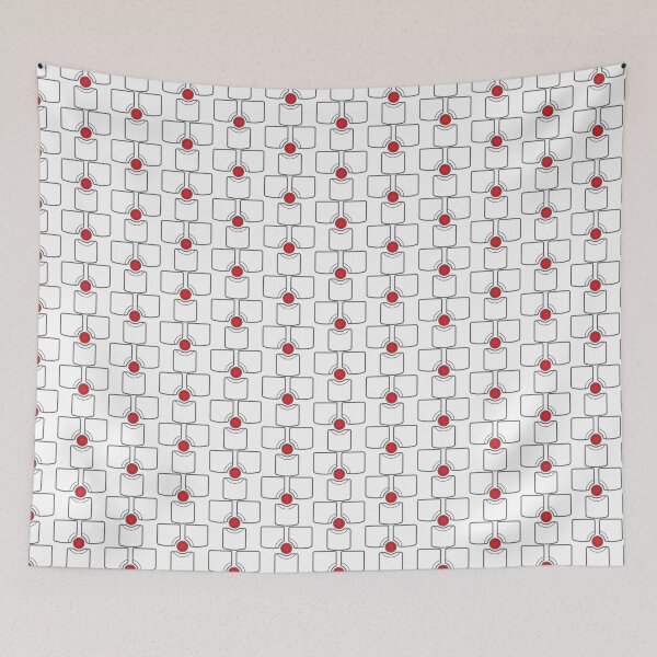 Item preview, Keyboard Detail Motif on White designed and sold by Zern Liew.