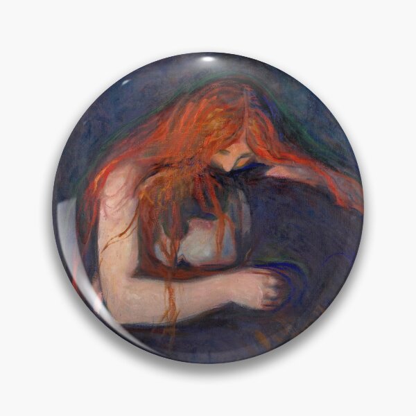 Aperçu de l'œuvre Vampire, Edvard Munch créée et vendue par fourretout.