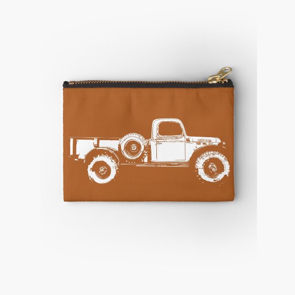 Item preview, 1948 Powerwagon - stylized white on dark background designed and sold by mal-photography.