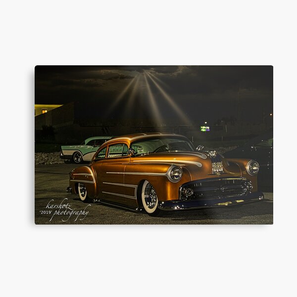 Gold Customs Are Kool Metal Print