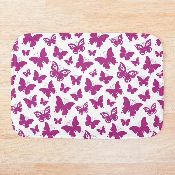 Item preview, Pattern of pretty purple butterflies designed and sold by Deviser.