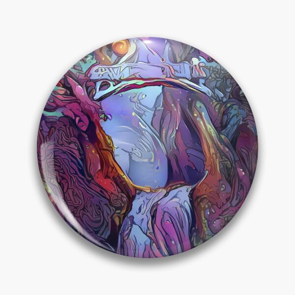 Item preview, Multnomah Falls Psychedelic designed and sold by Vikingstaad.