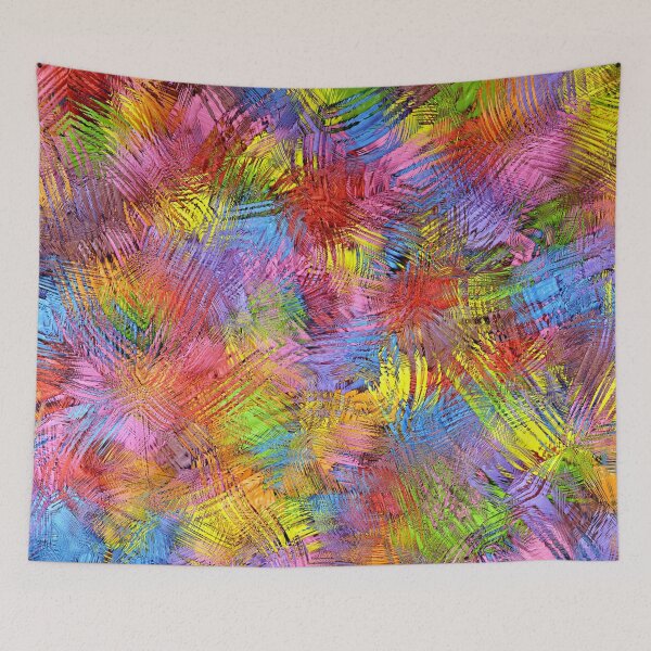 Item preview, Multi Color Abstract designed and sold by pugmom4.