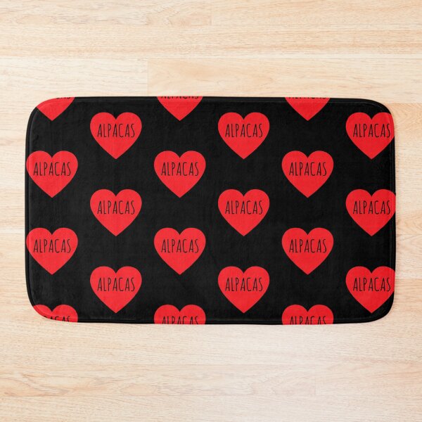 Item preview, I Love Alpacas Heart designed and sold by Vanover Designs.