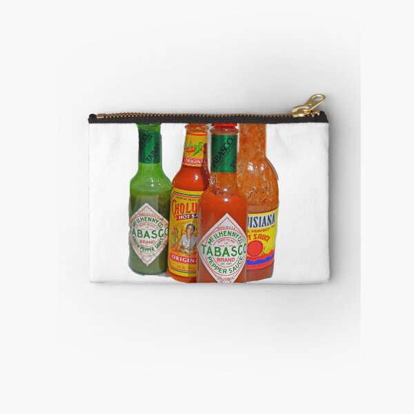 Item preview, many hot sauces designed and sold by Gale Distler.