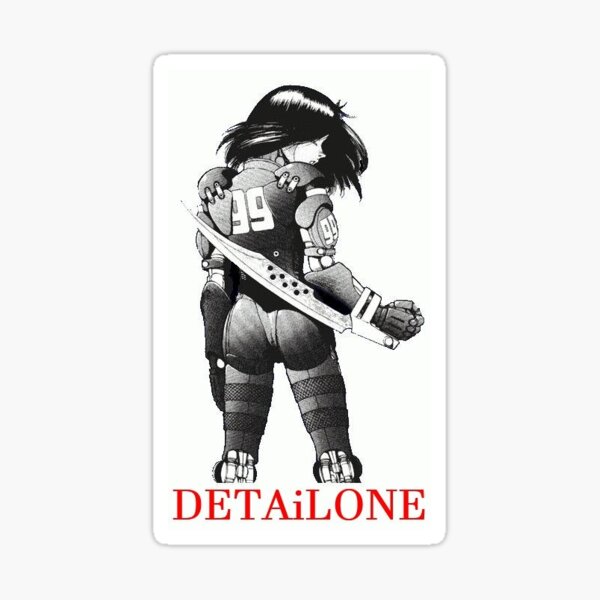 Battle Angel Alita for Detailone Sticker