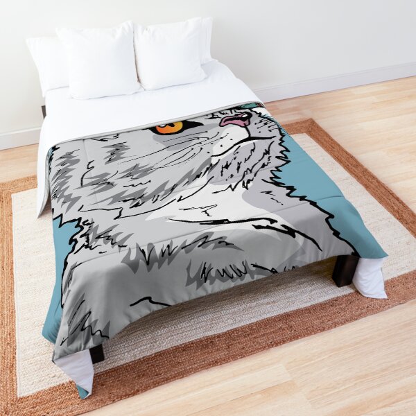 Curious Kitten Comforter