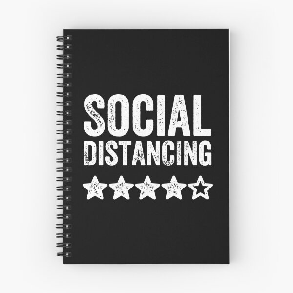 Item preview, Social Distancing 4 stars TShirt designed and sold by lxmag.