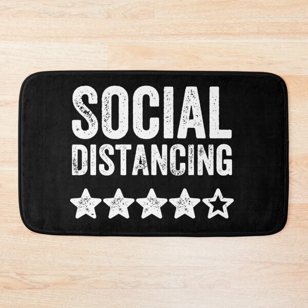 Item preview, Social Distancing 4 stars TShirt designed and sold by lxmag.