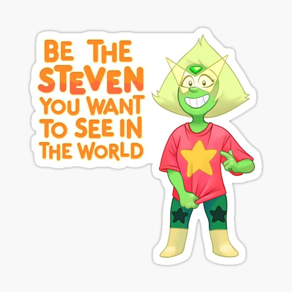 Peridot - Steven tee Sticker