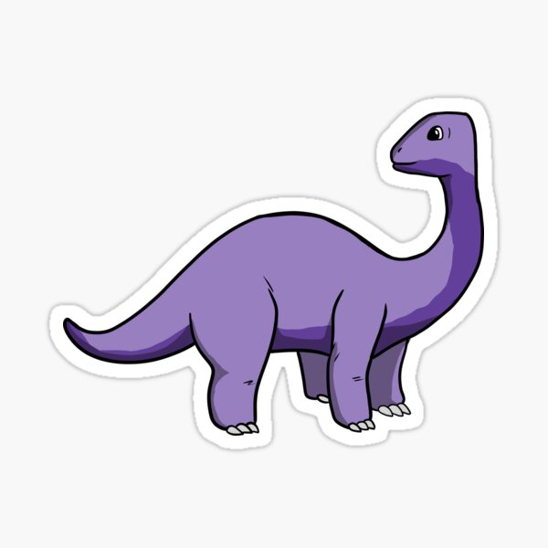 Item preview, purple diplodocus  designed and sold by Camfi.
